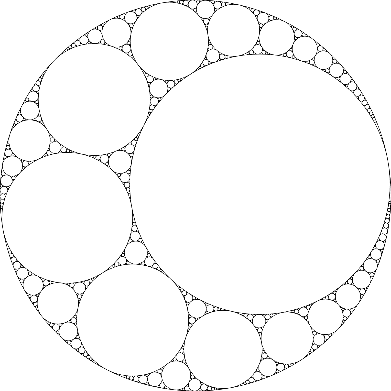 "Apollonian Gasket" code example