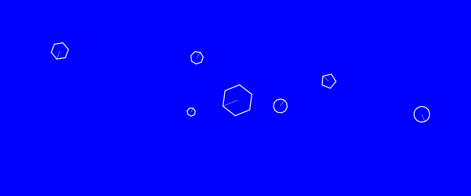 Bouncing Polygons with SAT